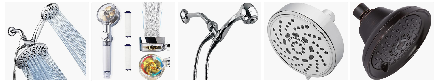 eco sustainable products, low flow shower