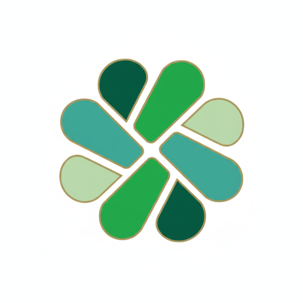 Plenty and green logo